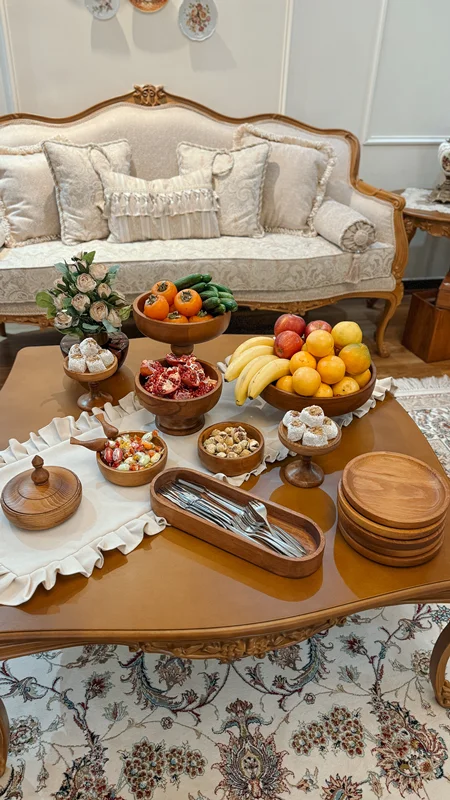 مزایای استفاده از ظروف چوبی برای پذیرایی