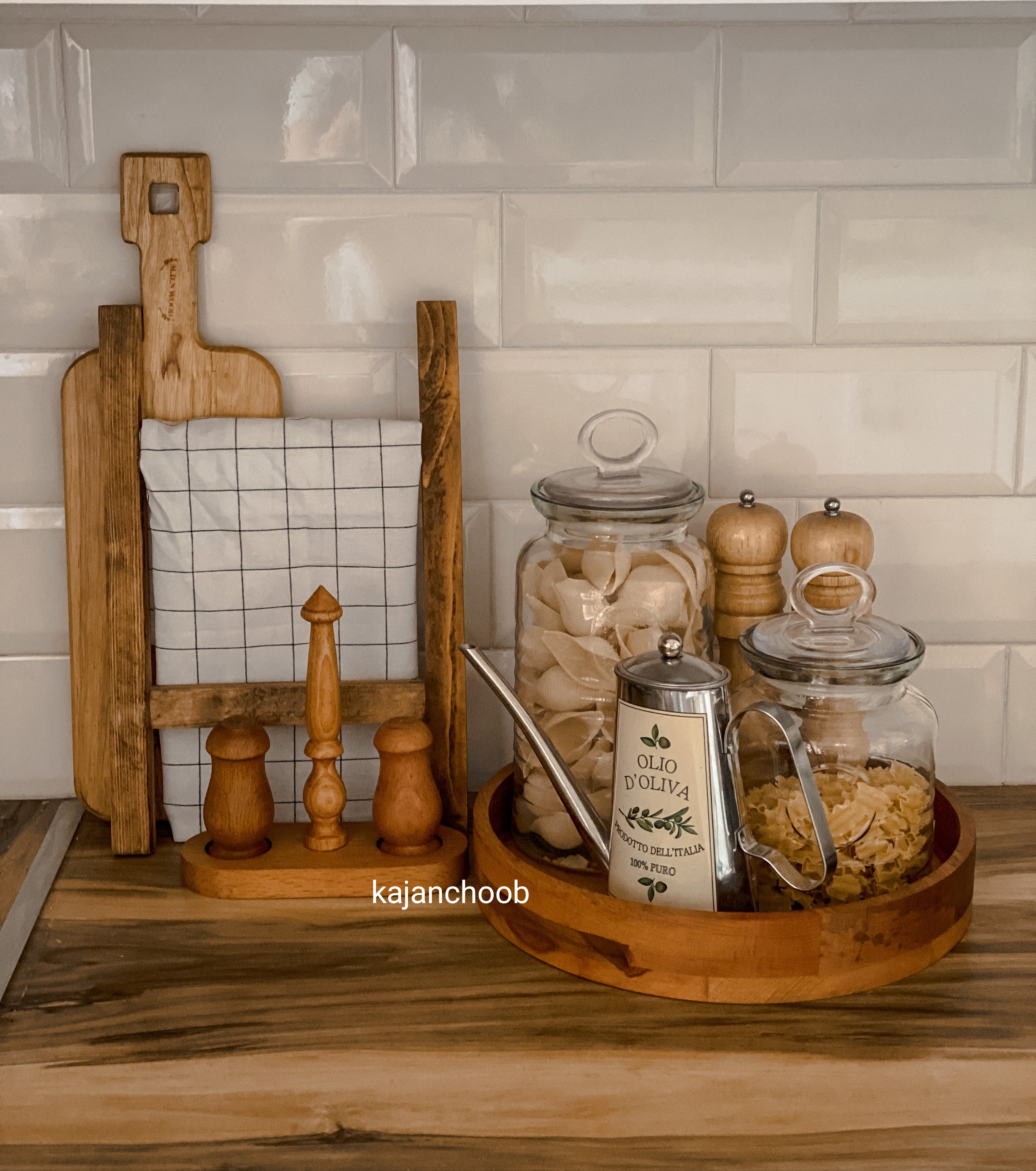 نمکدان چوبی