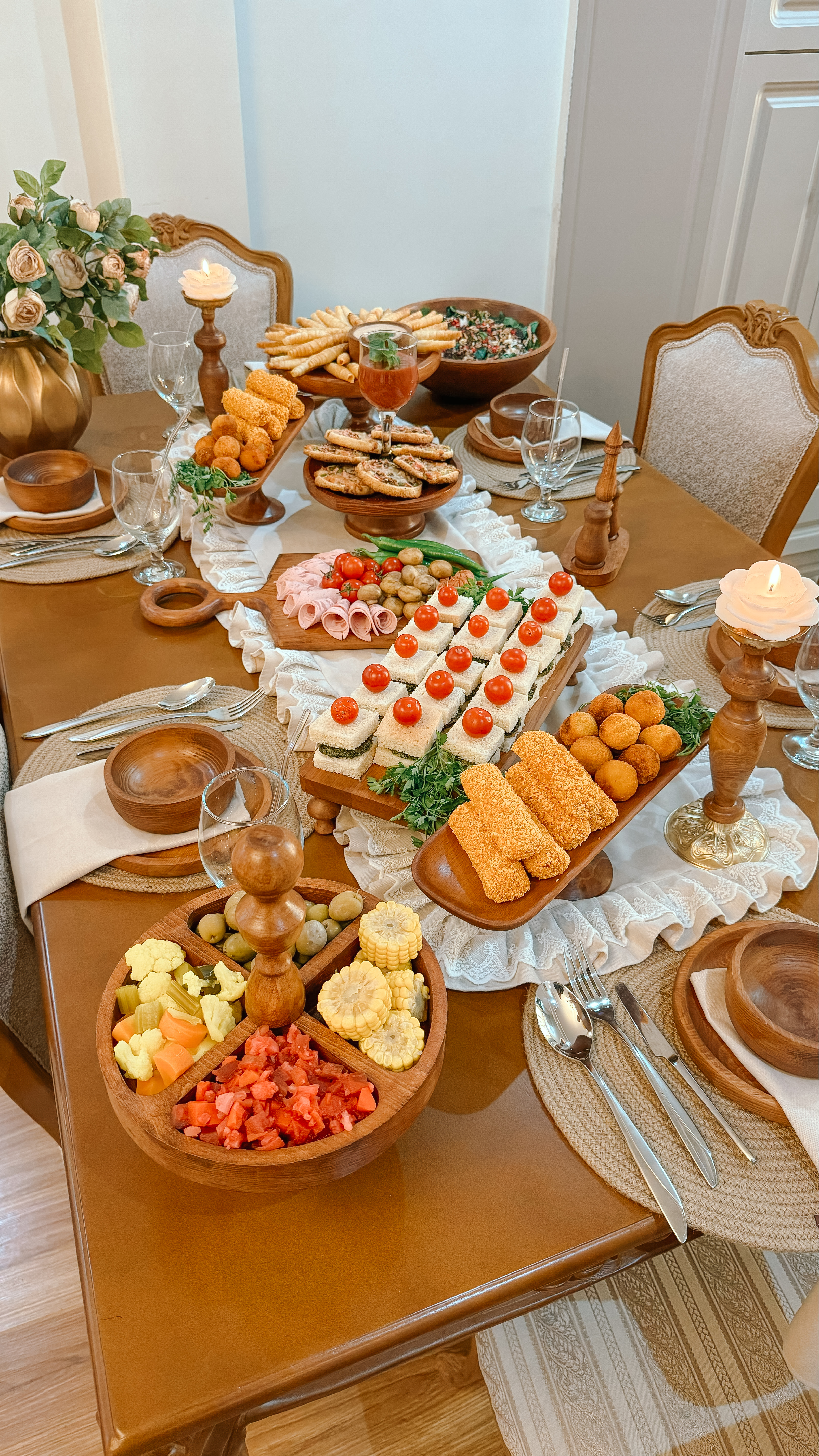 اثر ظروف چوبی بر عکاسی غذا